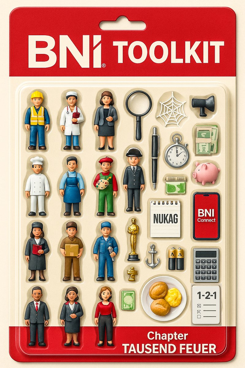 DrohnenPro's tweet photo. BNI Starter-Set mit dem ersten Netzwerkern und den wichtigsten Tools für neue Geschäftsmöglichkeiten.
#bni #toolkit #unternehmernetzwerk https://t.co/p3XL1YogoC