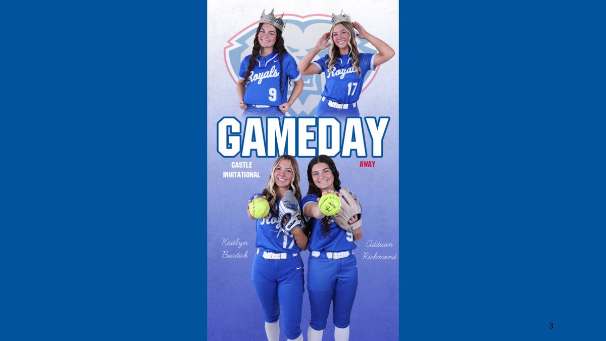Game Day!

⚾️ <a href="/HSEsoftball/">HSEsoftball</a> 
🆚 Castle Invite
📍 Evansville
⌚️ 4:00 pm

🔵🦁