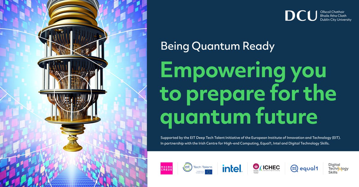 DCU Science and Health (@dcufsh) on Twitter photo Are you quantum ready? If you’re not sure, this program is designed for you.
To apply, visit shorturl.at/QQvjJ for more information. <a href="/DCUPhysics/">DCUPhysics</a> <a href="/DCU/">Dublin City University</a> <a href="/TeamDCU/">Team DCU</a> <a href="/MicroCreds/">MicroCreds</a> Are you quantum ready? If you’re not sure, this program is designed for you.
To apply, visit shorturl.at/QQvjJ for more information. <a href="/DCUPhysics/">DCUPhysics</a> <a href="/DCU/">Dublin City University</a> <a href="/TeamDCU/">Team DCU</a> <a href="/MicroCreds/">MicroCreds</a>