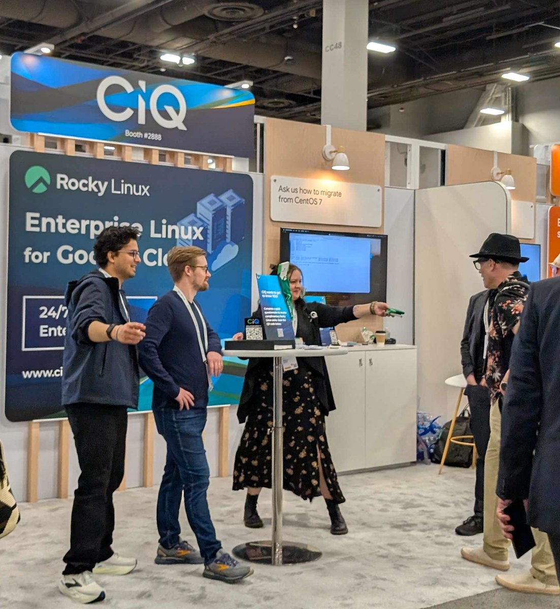 It's the final day of #GoogleCloudNext! It's been great so far, but there's still more to come. Drop by Booth 2888 and let's talk Enterprise Linux for Google Cloud - and other CIQ solutions. 

#EnterpriseLinux #RockyLinuxfromCIQ #Next25 #Vegas #Cloud #OpenELA
