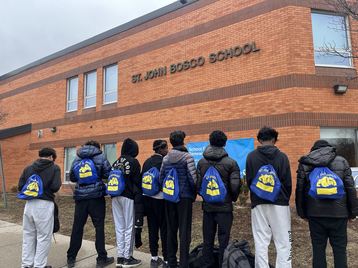 Good luck to the intermediate boys basketball team as they head to the mini tournament today.
