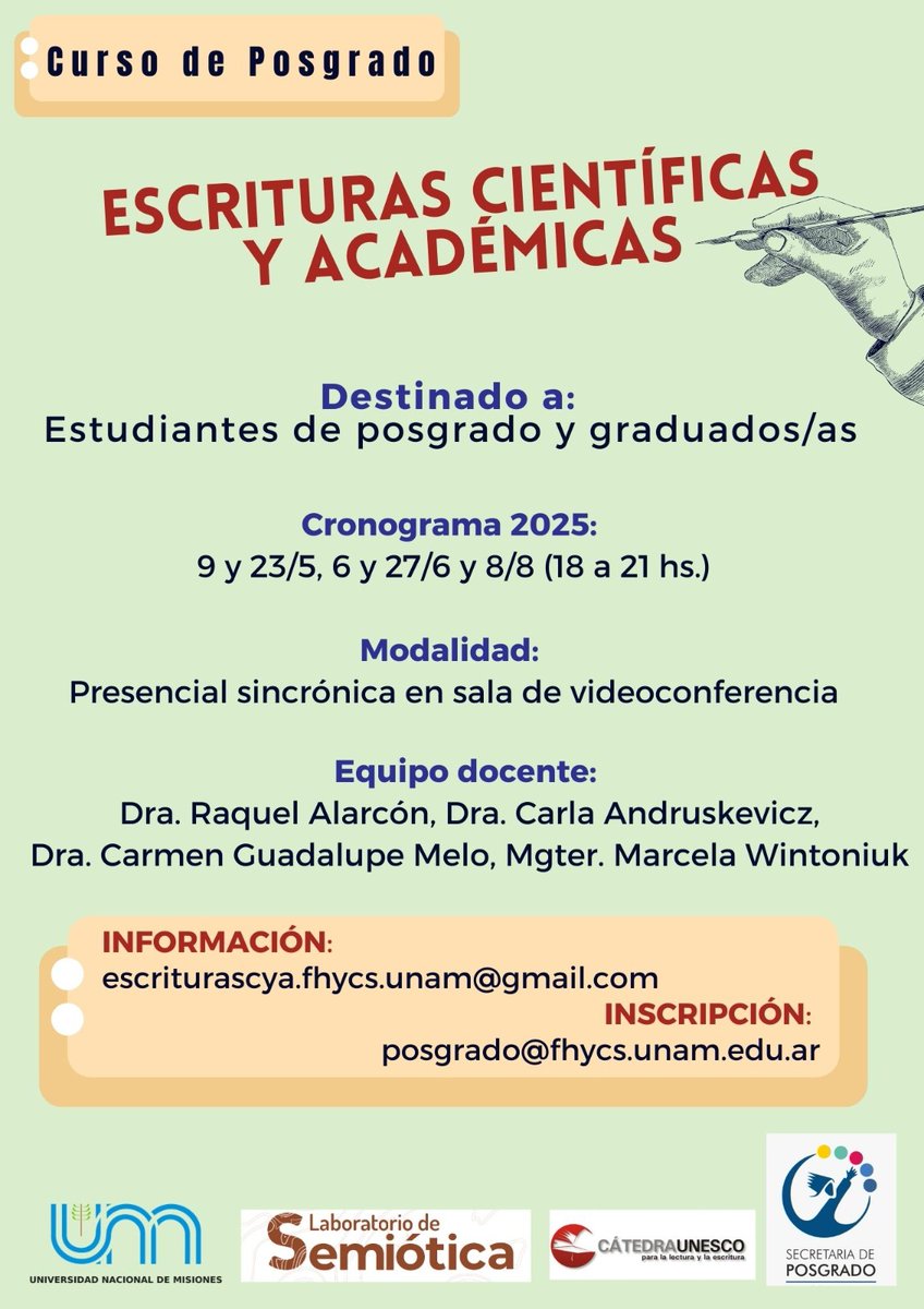 #UNaM #FHyCS