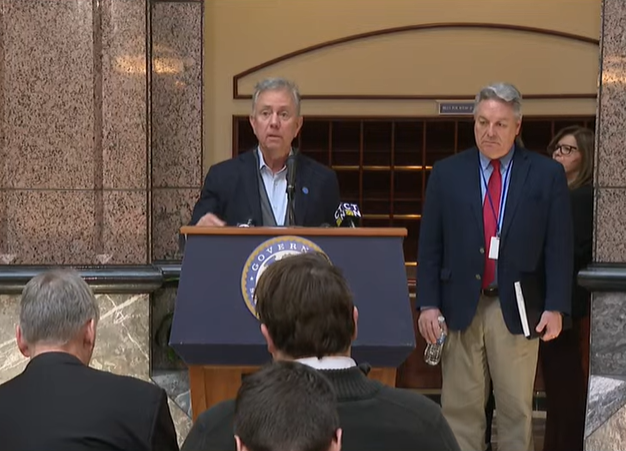 NEW: Not exactly a ringing endorsement for <a href="/CSCUnews/">CSCU</a> chancellor Terrence Cheng from <a href="/GovNedLamont/">Governor Ned Lamont</a> this morning

Lamont: "The Board of Regents is looking at all options right now. Probably have something to say about that in the near future ... He's our chancellor for now"