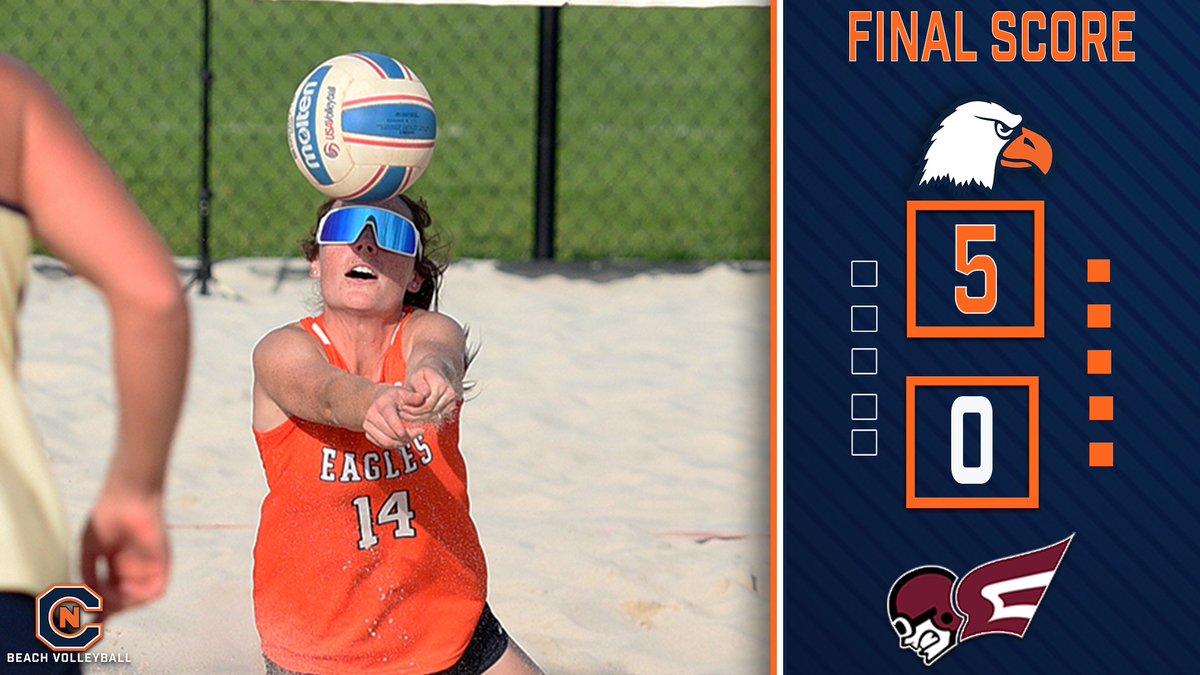 SET. SPIKE. SHUTOUT.😤

The Eagles win their first match of the SAC/CC Tournament with a 5-0 victory over Erskine

<a href="/cnbeachvb/">Carson-Newman University Beach Volleyball</a> x #Talonsup