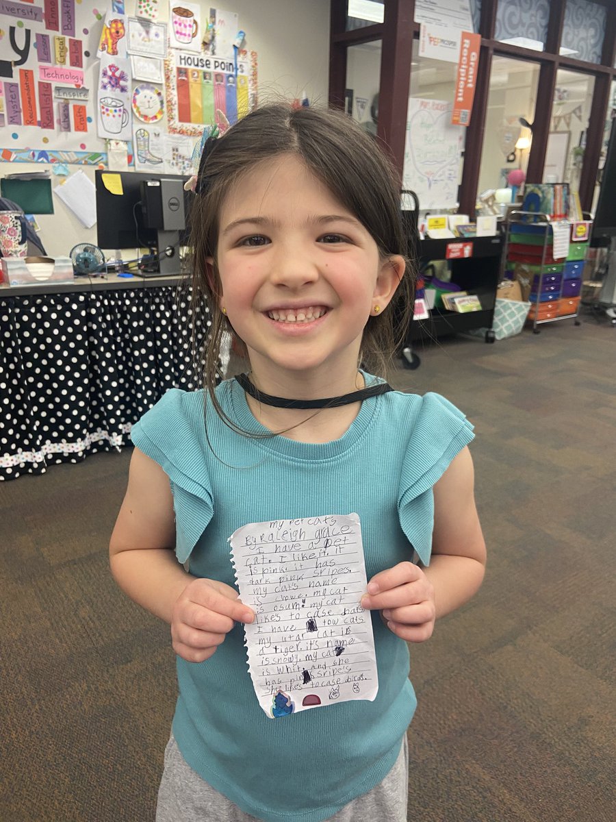 Ann Busbee (@busbeeann) on Twitter photo This year has been a BIG year for students showing their writing skills! I am so thankful for a supportive PTO at Baker to help us provide authors, illustrators & materials to inspire our students to show me their books! We love our student authors! <a href="/BakerElem/">Baker Elementary</a> <a href="/PISD_Libraries/">Prosper ISD Library Services</a> This year has been a BIG year for students showing their writing skills! I am so thankful for a supportive PTO at Baker to help us provide authors, illustrators & materials to inspire our students to show me their books! We love our student authors! <a href="/BakerElem/">Baker Elementary</a> <a href="/PISD_Libraries/">Prosper ISD Library Services</a>
