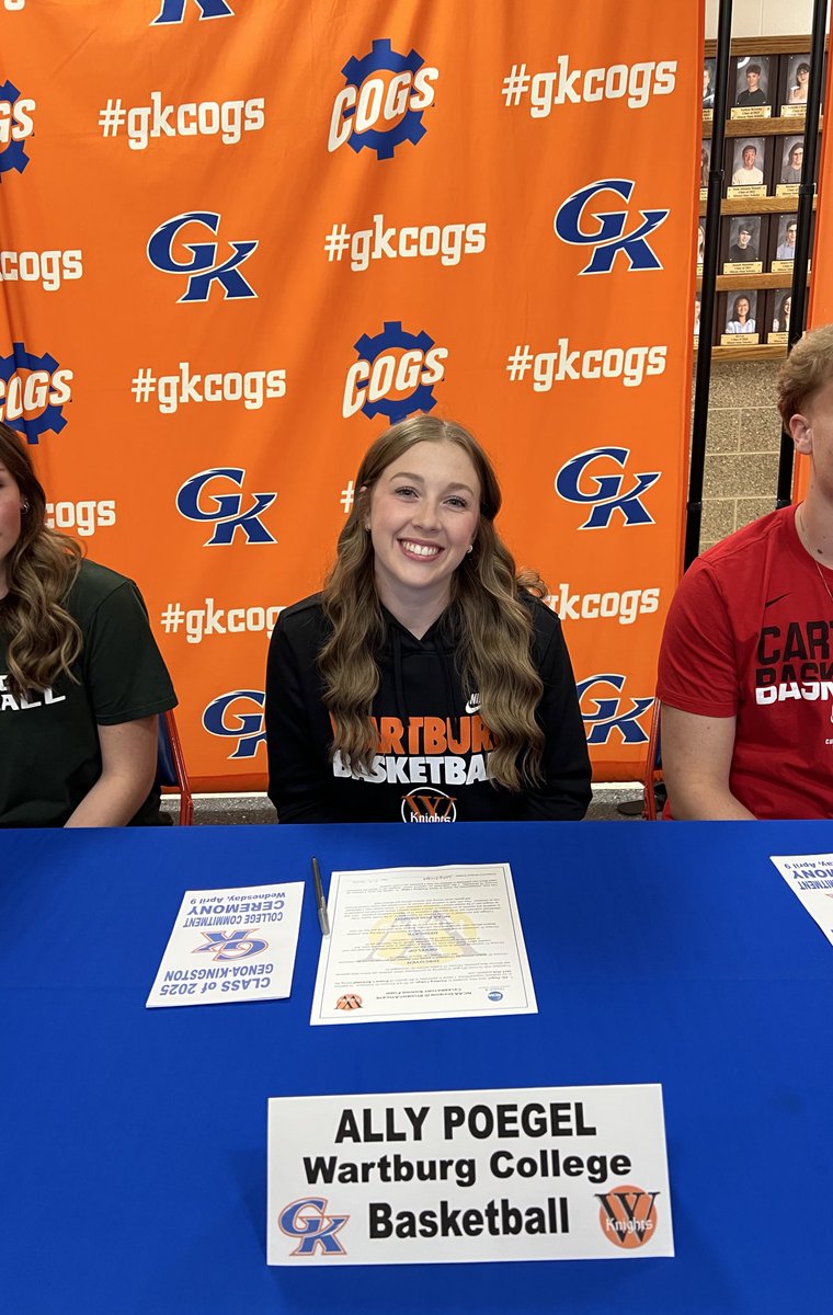 What an awesome night!  Thanks to GK Athletics and Mr. Jerbi for making signing night so special.  It was great to share it with my fellow classmates, teammates, coaches, and family.  I can’t wait to get to Waverly and start the next chapter!!  Go Knights!! ⚔️⚔️