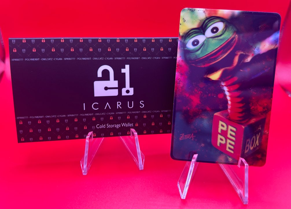 IcarusCards's tweet image. 🚨🚨new quarter, new collab, new edition!!!🚨🚨
Today we would like to introduce you to the new April timeline edition💳🕰️ designed by @zetra_art 🔥
You can order the cards at:
icarus-cards.eu/shop/
bitcointalk.org/index.php?topi…