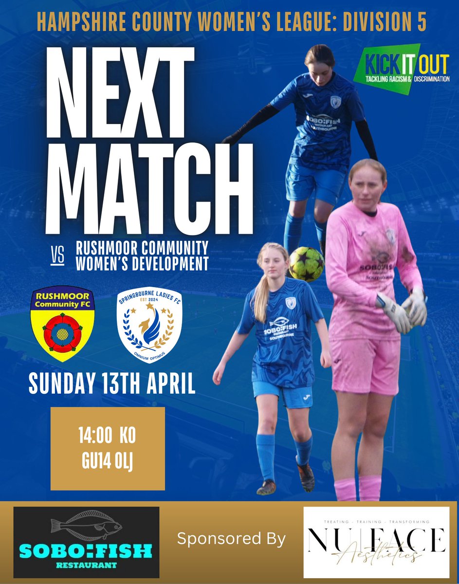 springbournelfc's tweet photo. Coming up this weekend, we patch our thread bare squad up as we travel to take on @RCFCLadies development. Will be a hard challenge for the ones we have available, but will give it our all as always. #Upthesprings https://t.co/tM5WuKSTgL