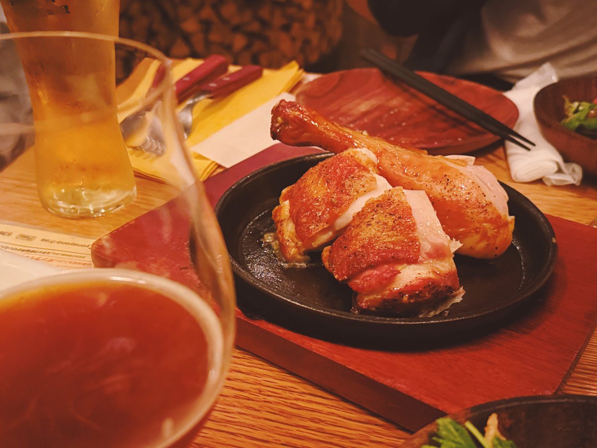 定例飲み会🍺今日も楽しかった〜！ビールもごはんもうまくてしあわせ