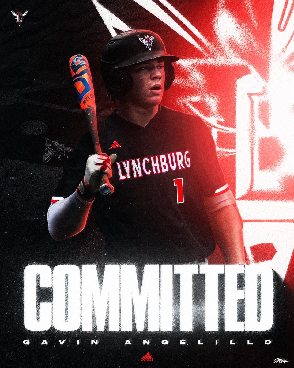 Gavin Angelillo (@gavinangelillo) on Twitter photo I couldn’t be more excited to announce my commitment to Lynchburg University where I will be continuing my academic and athletic career.  Most importantly I would like to thank God for his plan and path for me, as well as my coaches, parents and family. 
#rollhornets I couldn’t be more excited to announce my commitment to Lynchburg University where I will be continuing my academic and athletic career.  Most importantly I would like to thank God for his plan and path for me, as well as my coaches, parents and family. 
#rollhornets