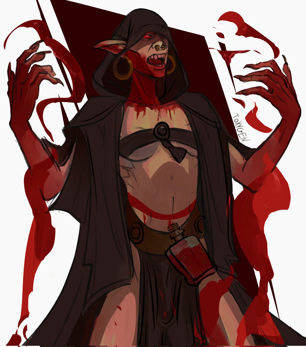 old sketch with blood trolls i liked! honestly, i still love their wild design 
#warcraf #worldofwarcraft