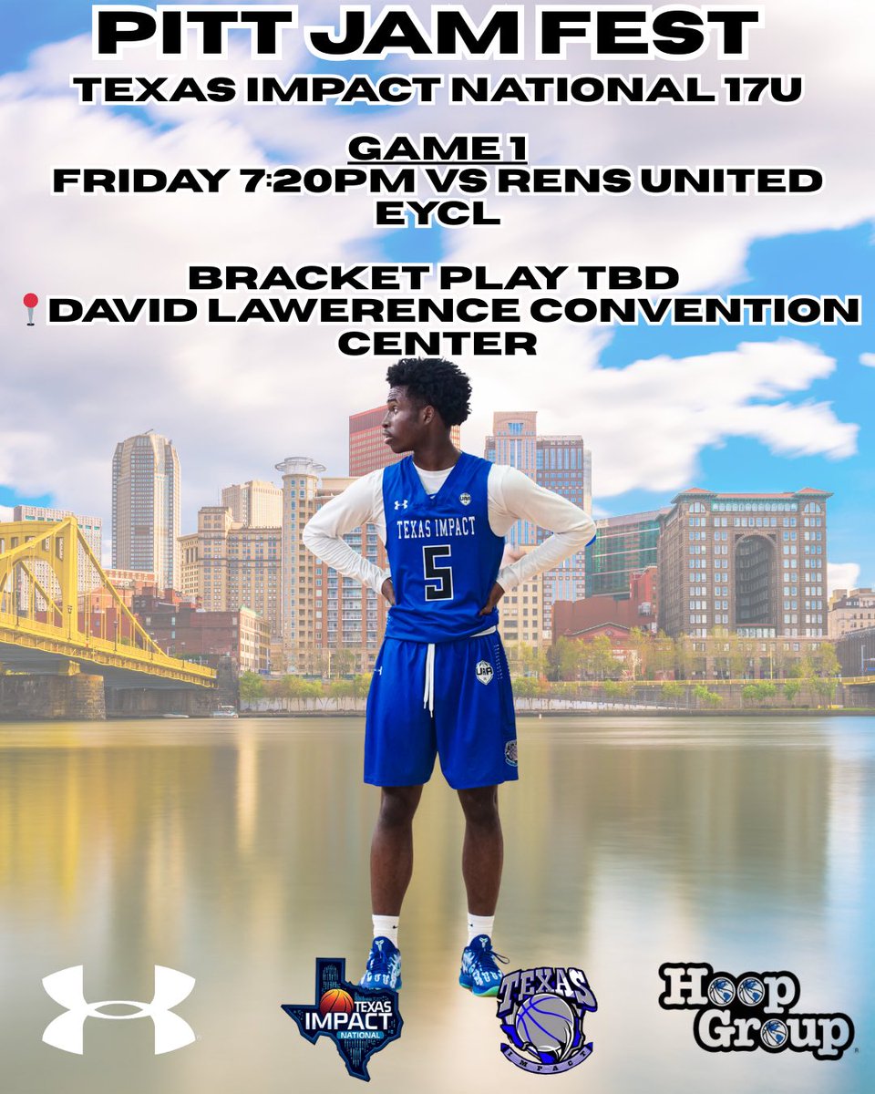Texas Impact 17U National (@texasimpactnatl) on Twitter photo Texas Impact National 17u ready for the east coast today at <a href="/TheHoopGroup/">Hoop Group</a> <a href="/HoopGroupAL/">Hoop Group Academic League (HGAL)</a> Pitt Jam Fest! Bracket play all weekend! Texas Impact National 17u ready for the east coast today at <a href="/TheHoopGroup/">Hoop Group</a> <a href="/HoopGroupAL/">Hoop Group Academic League (HGAL)</a> Pitt Jam Fest! Bracket play all weekend!