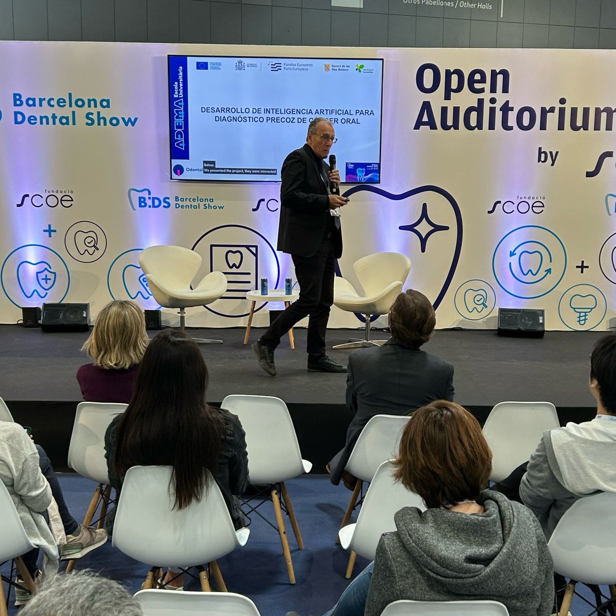 Barcelona Dental Show (@bcndentalshow) on Twitter photo 🦷Desarrollo de inteligencia artificial para el diagnóstico precoz del cáncer oral
📍Open Auditorium by <a href="/scoeodontologia/">SCOE Odontologia</a>
Entendiendo la adaptación de un algoritmo de modelos de red neuronal en la IA a imágenes 2D y 3D para la detección precoz del cáncer oral, con Pere Riutord 🦷Desarrollo de inteligencia artificial para el diagnóstico precoz del cáncer oral
📍Open Auditorium by <a href="/scoeodontologia/">SCOE Odontologia</a>
Entendiendo la adaptación de un algoritmo de modelos de red neuronal en la IA a imágenes 2D y 3D para la detección precoz del cáncer oral, con Pere Riutord