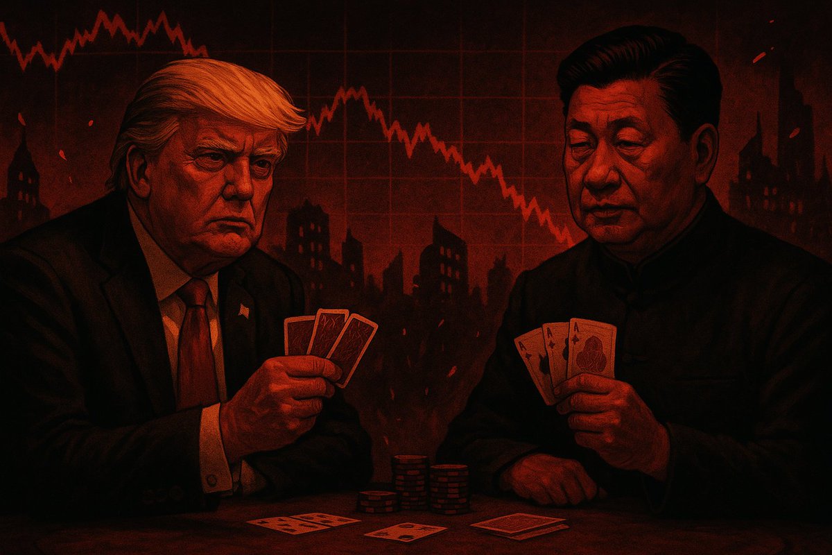 precoreaicom's tweet photo. The machines are still calculating. The humans have already decided.
This ends with a crack in the silicon — and no one’s buying the Fed's poker face anymore.
#NarrativeMarkets #SP500 #ChinaTariffs #AIvsHumans #WSJ https://t.co/rTthsAk7Sd