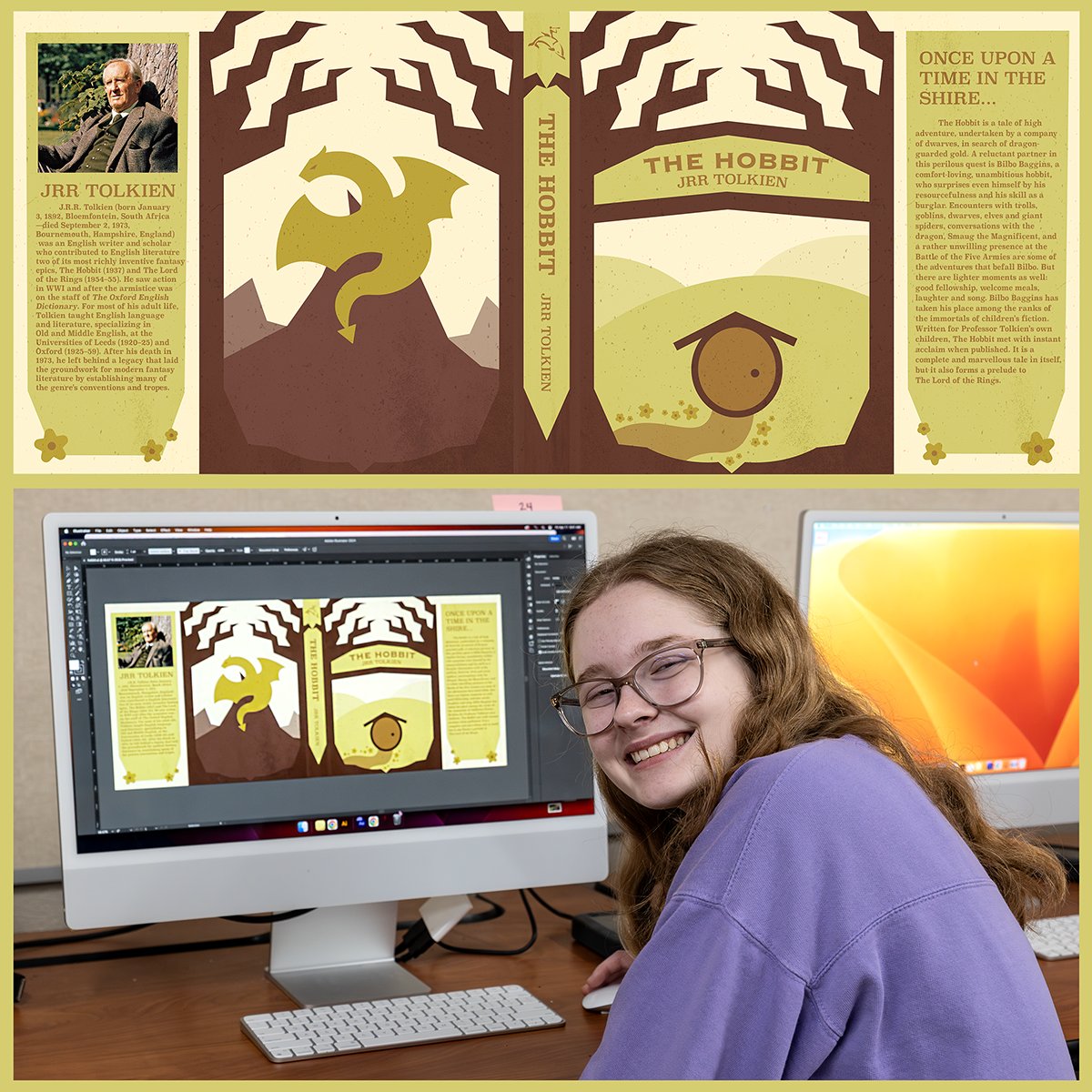 Congratulations Digital Arts &amp; Design II artist Elizabeth Sessions. Third place win in Graphic Design at the  WILLCO Digital Media Awards. It was a great night with lots of talent from all the DAD and TV &amp; Film students.
<a href="/wcsCCTEks/">Kris Schneider</a> <a href="/wcsCCTE/">wcsCCTE</a> <a href="/wcsFHSsp/">Dr. Shane Pantall</a> <a href="/wcsFHS/">Franklin High School</a> <a href="/WCSedu/">WCS</a>