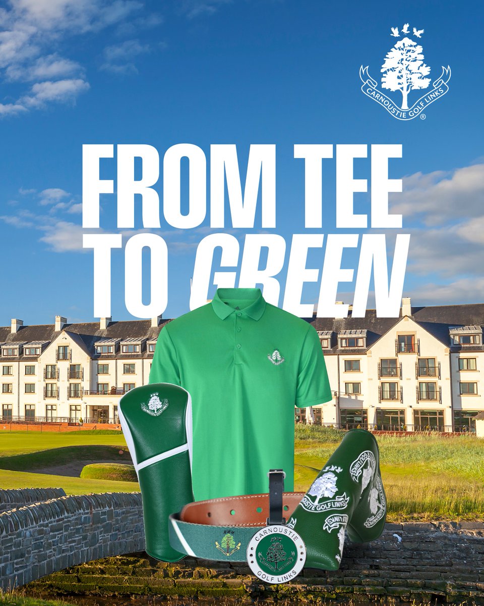 carnoustiegolf's tweet photo. From tee to green!
https://t.co/KgWKQJDjg3
#MastersInspo #LookThePart https://t.co/fQQU4PwfTK