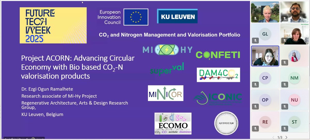 CONFETIProject (@confetiproject) on Twitter photo 🌿<a href="/CONFETIProject/">CONFETIProject</a> & #MiHy joined '#BioBased #CircularEconomy' #webinar on #DEEPSYNC!
🧪We explored about circular #tech for #CO2 & #Nitrogen #valorization & <a href="/EUeic/">European Innovation Council</a>-funded projects.
📰Read more: confetiproject.eu/en/news-and-ev… 🌿<a href="/CONFETIProject/">CONFETIProject</a> & #MiHy joined '#BioBased #CircularEconomy' #webinar on #DEEPSYNC!
🧪We explored about circular #tech for #CO2 & #Nitrogen #valorization & <a href="/EUeic/">European Innovation Council</a>-funded projects.
📰Read more: confetiproject.eu/en/news-and-ev…