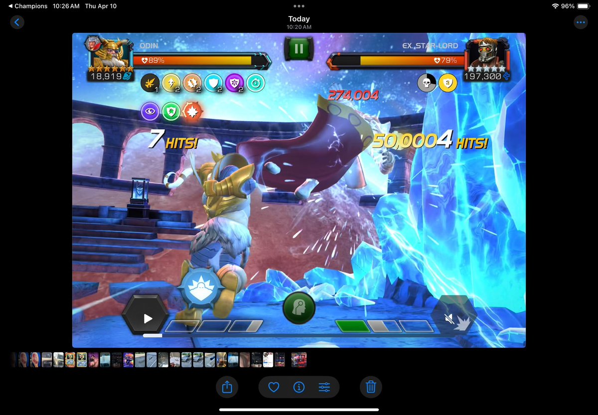 Odin hitting hard af
