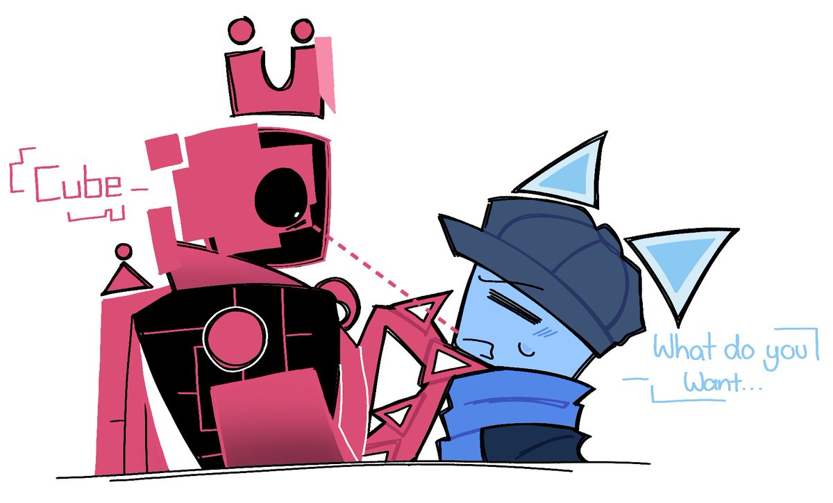 Bro's a lil desperate #jsab #JustShapesAndBeats #Forsaken