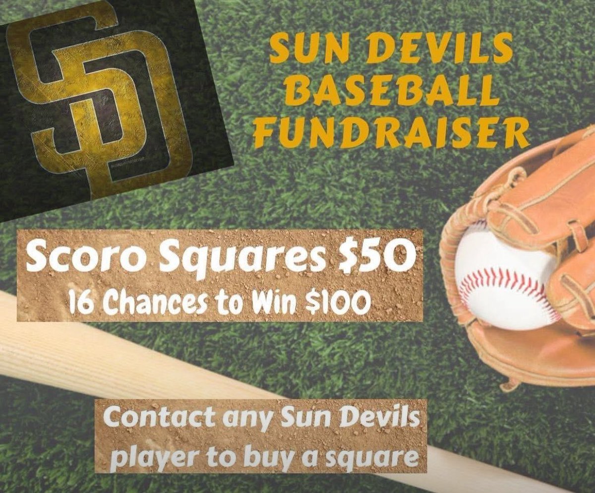schell7jason's tweet photo. Scoro squares for the Season. 16 home games= 16 chances to win $100 https://t.co/RIQos0vEJY