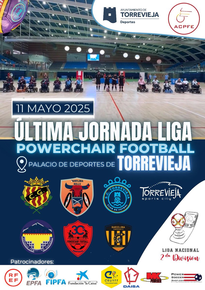 Asociación de Clubes de Powerchair Football España tweet media