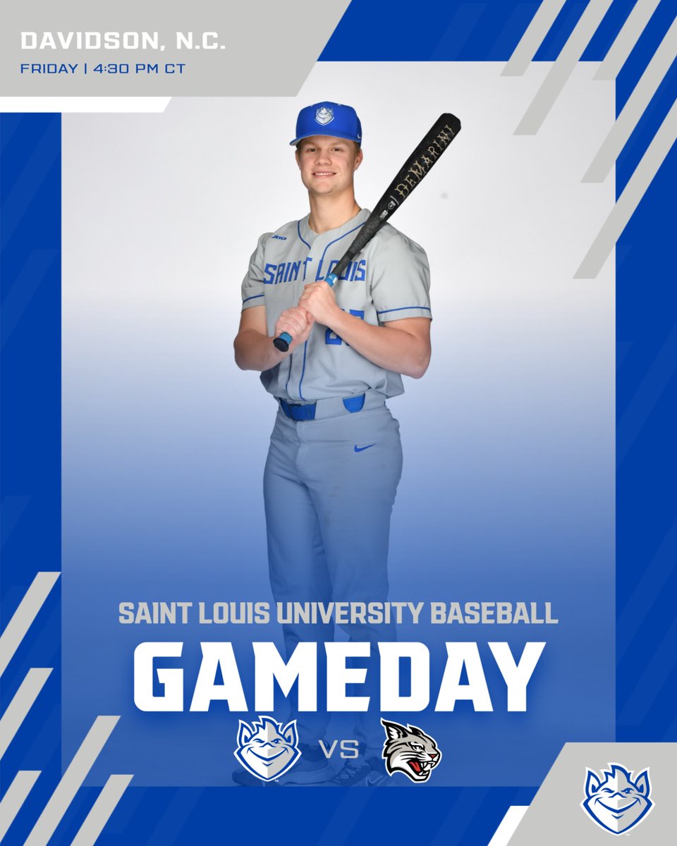 It's GAMEDAY in North Carolina!

🆚 Davidson
📍 Davidson, N.C.
⏰ 4:30 PM CT
📺 ESPN+ (espn.com/espnplus/playe…)
📊 LiveStats (davidsonwildcats.com/sidearmstats/b…)