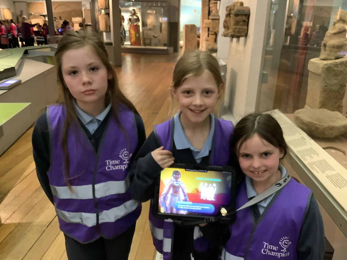 EllinghamCofE's tweet photo. Key Stage 2 pupils had great fun and cracked the Time Odyssey challenge @GNM_Hancock 
Thanks to the museum for an excellent day! https://t.co/9jXhmXLBo2