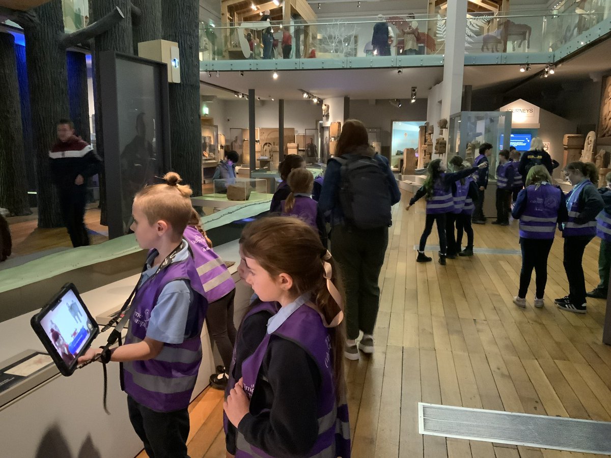 EllinghamCofE's tweet photo. Key Stage 2 pupils had great fun and cracked the Time Odyssey challenge @GNM_Hancock 
Thanks to the museum for an excellent day! https://t.co/9jXhmXLBo2