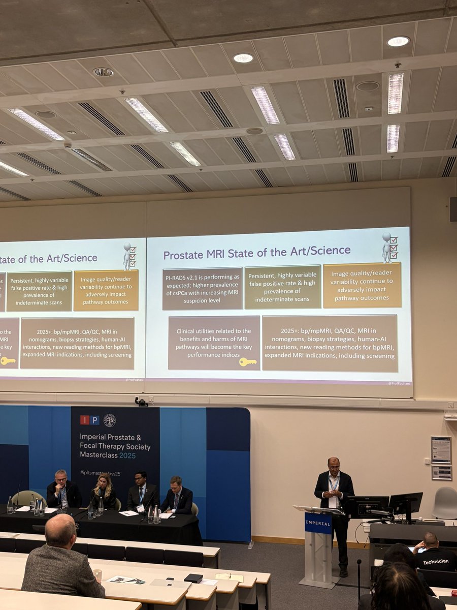 Imperial Prostate (@ip_london) on Twitter photo <a href="/ProfPadhani/">Anwar Padhani</a> eloquently lays out the state of the science in #ProstateCancer imaging in this afternoon’s Diagnostics plenary 🦾 <a href="/ProfPadhani/">Anwar Padhani</a> eloquently lays out the state of the science in #ProstateCancer imaging in this afternoon’s Diagnostics plenary 🦾