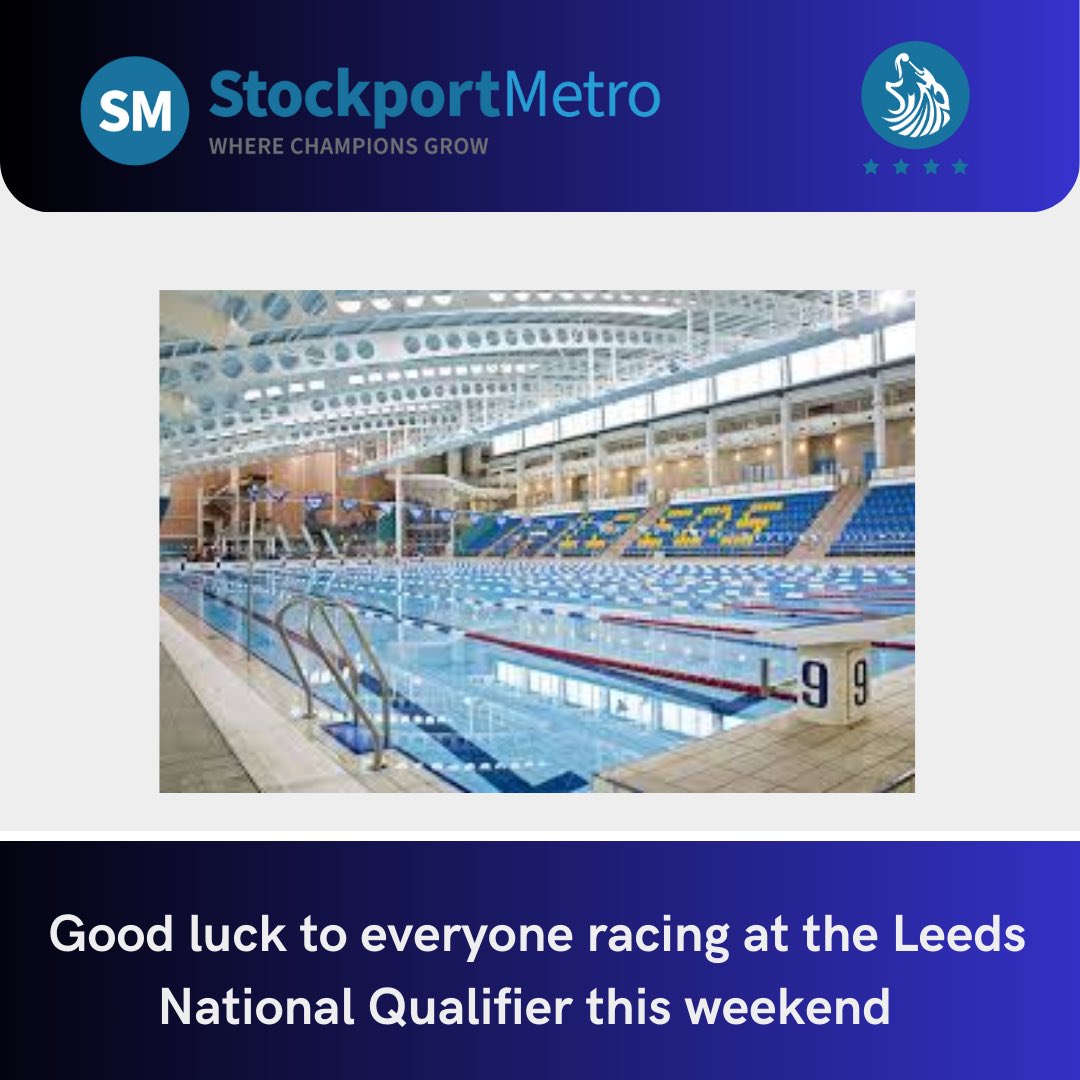 Good luck to all our swimmers racing at the Leeds National Qualifier this weekend <a href="/lifeleisureuk/">Life Leisure</a> <a href="/arenaUK_/">arena Water Instinct UK 🇬🇧 🇮🇪</a>