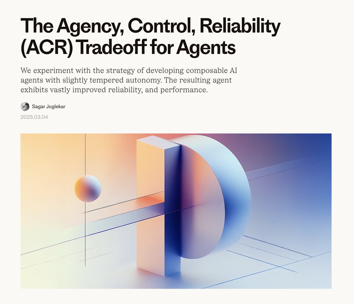 destraynor's tweet photo. Our brand new AI /research blog has launched, and it's shares *heaps* of interesting work from our AI group led by @fergal_reid. 

3 posts live today, about agency, latency, and hallucinations. 

🔗in🧵