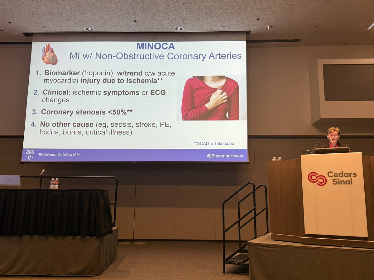 Ana Iribarren, MD (@anairibarren10) on Twitter photo 19th annual women and ischemic heart disease symposium
Great talk of #MINOCA by <a href="/SharonneHayes/">Sharonne Hayes MD</a>
<a href="/WomensHeartCS/">Barbra Streisand Women's Heart Center Cedars-Sinai</a> <a href="/SmidtHeart/">Smidt Heart Institute at Cedars-Sinai</a> 19th annual women and ischemic heart disease symposium
Great talk of #MINOCA by <a href="/SharonneHayes/">Sharonne Hayes MD</a>
<a href="/WomensHeartCS/">Barbra Streisand Women's Heart Center Cedars-Sinai</a> <a href="/SmidtHeart/">Smidt Heart Institute at Cedars-Sinai</a>