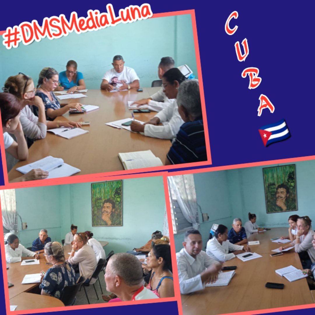 🇨🇺 Seguimos haciendo Revolución.
Se desarrolla  Puntualización de tareas de la Dirección General dirigido por el Jefe de Atención Medica Dr Misael Áreas Reyes .
#DMSMediaLuna
#MunicipioMediaLuna
#DPSGranma
#ProvinciaGranma
#CubaPorLaSalud
#EstaEsLaRevolución