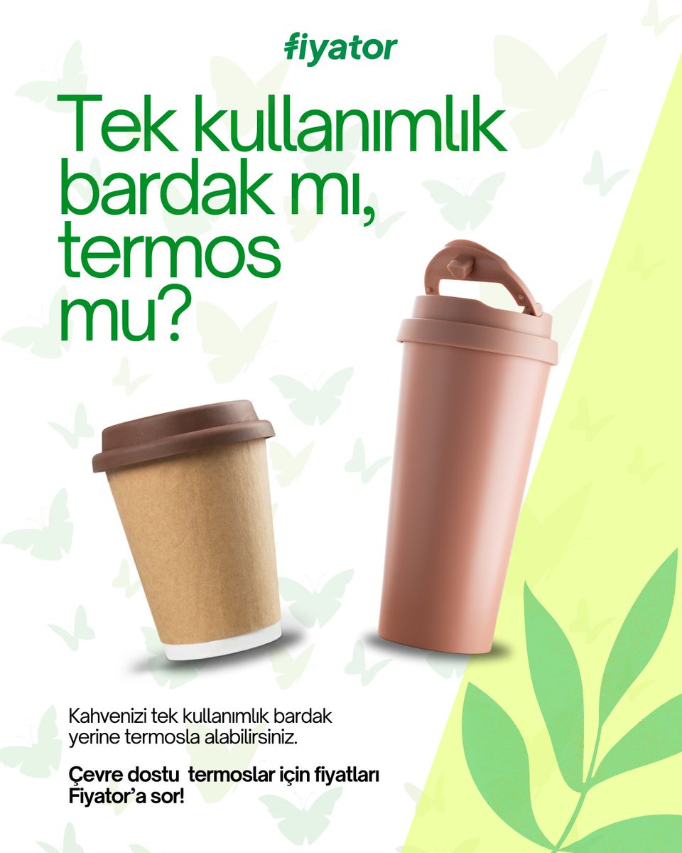Kahveni nasıl alırsın: Tek kullanımlık bardakta mı, yoksa termosla mı?
Hem çevre dostu hem de ekonomik bir tercih yapmak istersen, termos tam sana göre!📷
En uygun termos fiyatları için Fiyator’a sor!
#fiyator #fiyatkarşılaştırma #çevredostu #termos #kahve #akıllıalışveriş