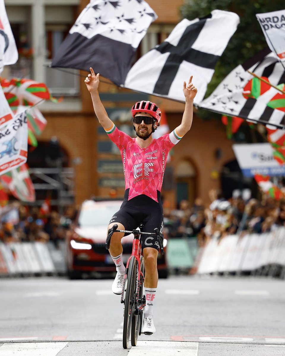 EF Pro Cycling (@efprocycling) on Twitter photo 💥💥💥 BEN’S AT IT AGAIN!!!⚡️
Ben Healy wins stage 5 of <a href="/ehitzulia/">Itzulia Basque Country</a>! Our irish powerhouse attacked out of the breakaway with 57 kilometers to go, and never looked back. Congrats Ben and team!!!
📸: <a href="/SprintCycling/">SprintCycling</a> 💥💥💥 BEN’S AT IT AGAIN!!!⚡️
Ben Healy wins stage 5 of <a href="/ehitzulia/">Itzulia Basque Country</a>! Our irish powerhouse attacked out of the breakaway with 57 kilometers to go, and never looked back. Congrats Ben and team!!!
📸: <a href="/SprintCycling/">SprintCycling</a>