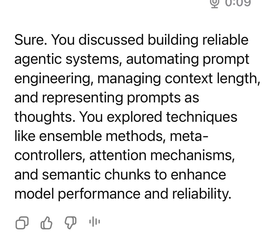 Voice mode on dog walks☕️😌 a great way to start the day!