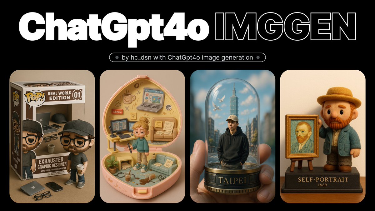 ⚪️ Create Figures with ChatGpt4o ⚪️ 

It’s been a fun week!
I’ve been experimenting with figure generation using ChatGPT-4o, and the results have been super exciting.
So, I went ahead and picked out some of the most popular posts in this thread to share!

Save it for later! 👇