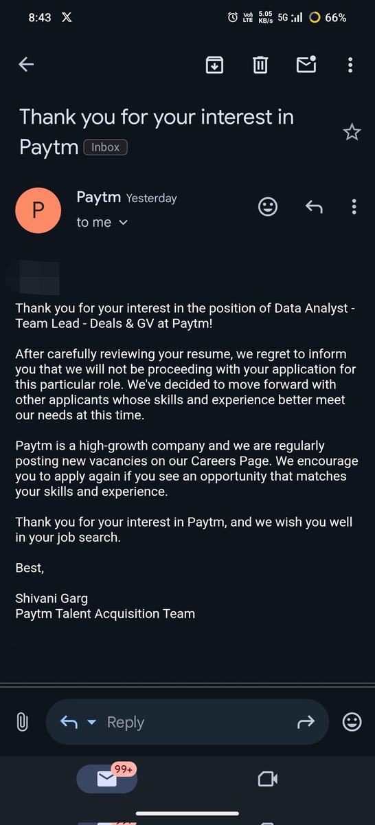 anil_yadav_02's tweet photo. Final year undergrad, applying to jobs left and right, but all I get is 'Unfortunately, we're not moving forward with you.'  Why is it so hard for students to land a job? Anyone else in this boat? If you can give a referral.
#JobSearch #UndergradStruggles https://t.co/zEYCOM2mK4