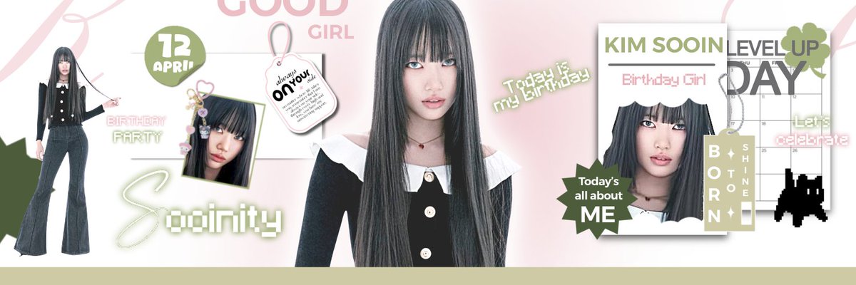 ︎︎ ⠀
ℒet the stars sparkle a little brighter with your charm! 💐 Be part of the melody by adorning your profile with our 𝘀𝗽𝗲𝗰𝗶𝗮𝗹 𝘁𝘄𝗶𝗯𝗯𝗼𝗻 for Sooin’s Starry Day. ‧₊˚ ⋅𓂃 ࣪ ִֶָ🍥. Let’s make this celebration truly magical! 🧚🏻‍♀️

🍭 : bingkai.in/ultah-sooin
⠀⠀