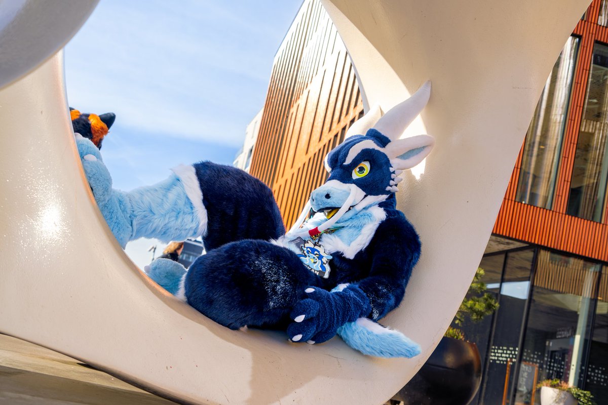 Come here and let's chill ~

Awesome picture by <a href="/Arch_Olson/">Olson</a> taken at NFC
#FursuitFriday