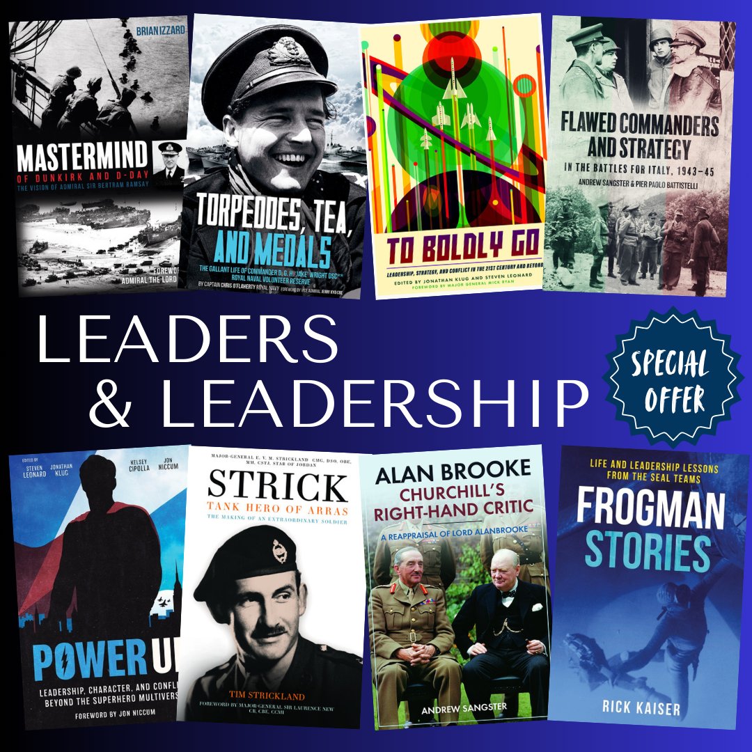 Script_Military's tweet photo. NEW EMAIL! With Salute, Europe’s largest indie wargaming event, taking place tomorrow, we have put together a selection of unmissable leadership titles. Learn from history and real-life military scenarios to inform the leadership strategy in your games!
 https://t.co/cnyI3Ncg4M https://t.co/RhiOUdeWGU
