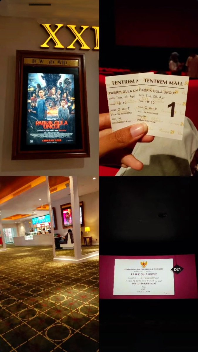 sorry for late post, seharusnya selasa kmarin sih. bagi penggemar genre horor Indo, saya rasa rekomen ini, dr sya score 9 dr 10. jumpscare nya lumayan terasa jg, latar belakang cerita and pemain nya bs memerankan dgn baik.