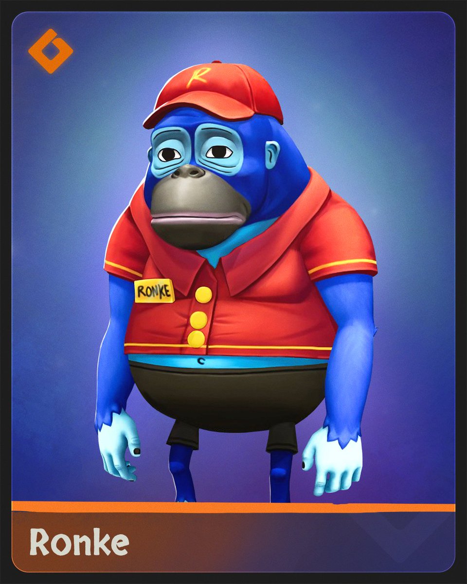 JUST IN: 

RONKE HERO IN @RealmsOfAlurya 

HODL $RONKE &amp; RONKEVERSE

NOW WAIT FOR SUCESS

RONKE KEEP BUILDING