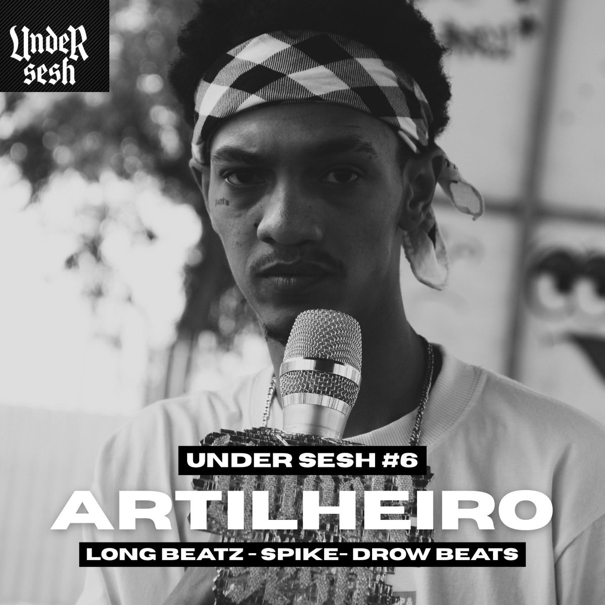 ZonaSuburbana's tweet photo. Long Beatz lança “Artilheiro (Under Sesh #6)” com Spike MC e Drow Beats https://t.co/ttrfV0chiu via @ZonaSuburbana https://t.co/B5G4yWDpjN