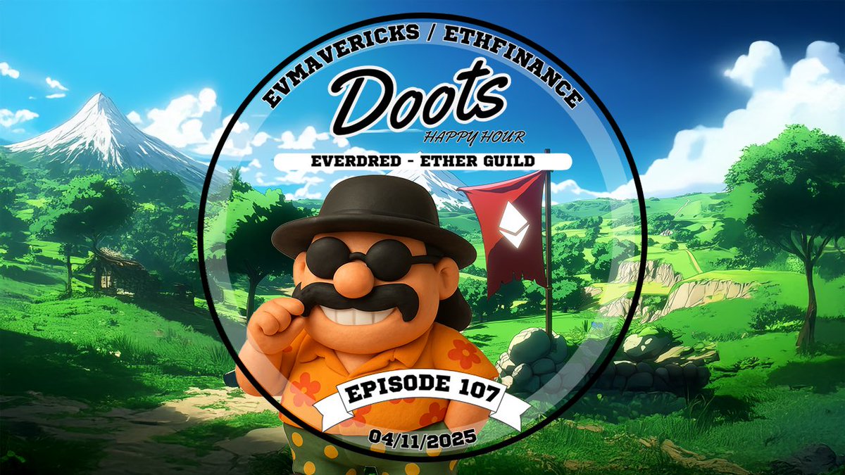⟠ JT Nichol 🦇🔊 (@prodjkc) on Twitter photo all right, friends! Episode 107 for the dailydoots.com podcast getting underway at two Eastern. <a href="/its_everdred/">everdred</a> joining us from <a href="/TheEtherGuild/">Ether Guild</a>! come hang out and let’s learn together with the <a href="/EVMavericks/">EVMavericks</a> all right, friends! Episode 107 for the dailydoots.com podcast getting underway at two Eastern. <a href="/its_everdred/">everdred</a> joining us from <a href="/TheEtherGuild/">Ether Guild</a>! come hang out and let’s learn together with the <a href="/EVMavericks/">EVMavericks</a>
