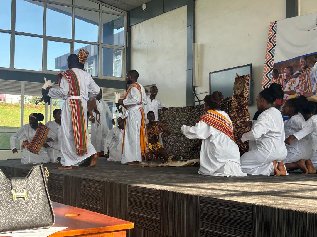 UICTug's tweet photo. 🎉 The vibes are electric at the ongoing #UICTCulturalGala! A dazzling celebration of art, music, dance, and heritage from around Uganda. Don’t miss out — come experience the thrill! #CulturalGala #LiveCulture #CelebratingDiversity https://t.co/hfvTL7iDnq