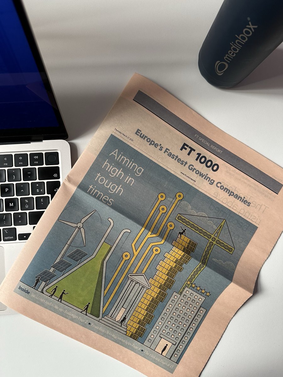 medinbox's tweet photo. We’re incredibly proud to announce that Medinbox has been ranked among the Financial Times– FT 1000: Europe’s Fastest Growing Companies 2025! 🚀

#FT1000 #FinancialTimes #Medinbox #EuropeFastestGrowingCompanies #HealthTech #MedTech #Innovation #GlobalHealthcare https://t.co/tSrhLOpIet