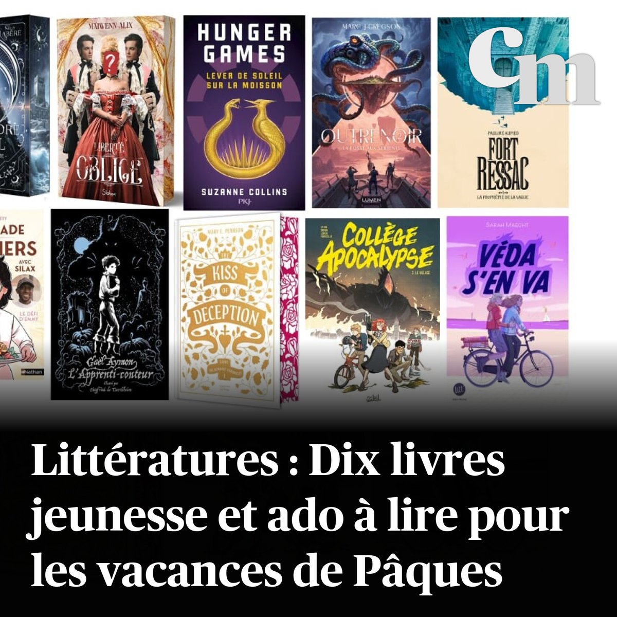 Corse_Matin's tweet image. Littérature : Dix livres jeunesse et ado à lire pour les vacances de Pâques
➡️ sur.corsematin.com/RvH
