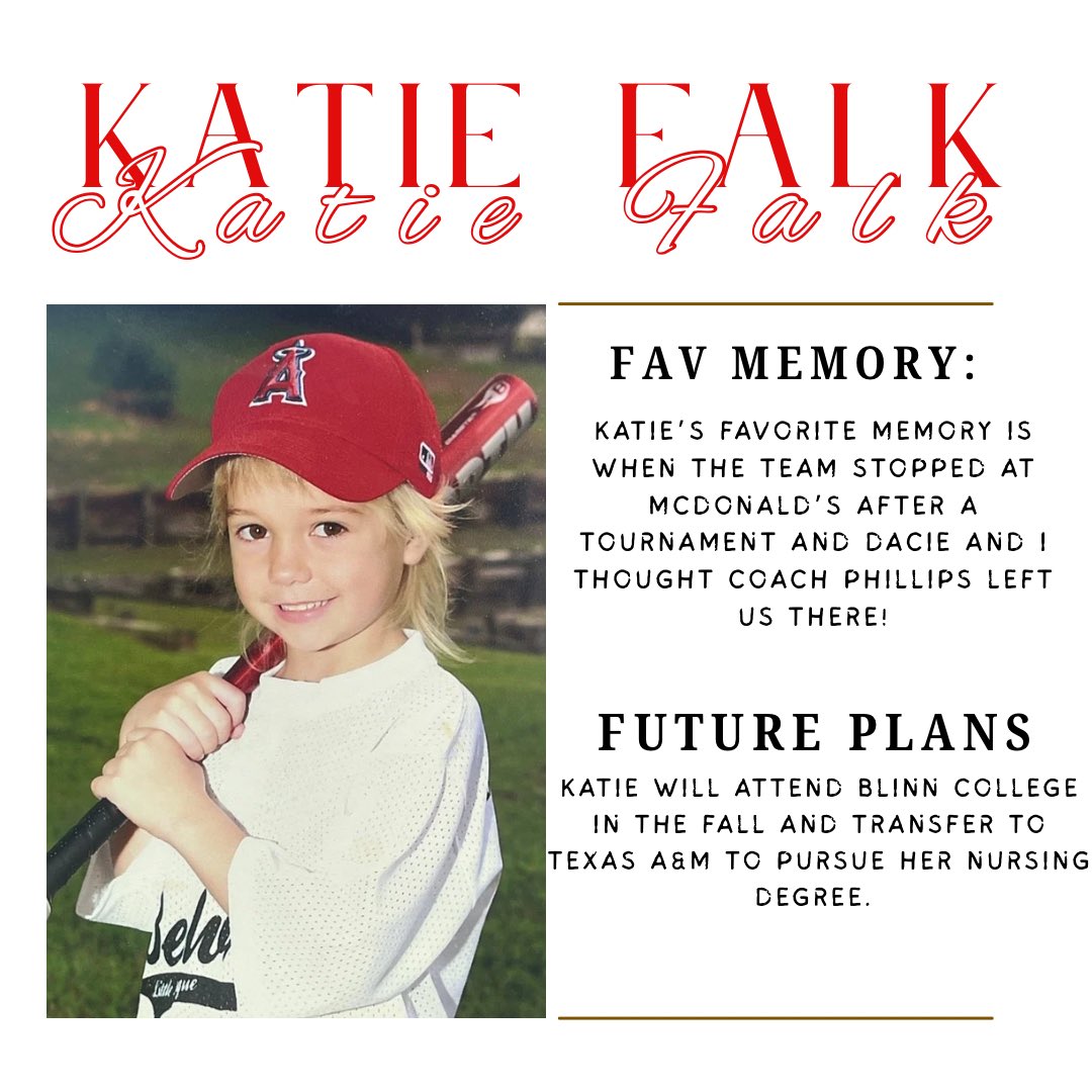 Senior Night for Katie!