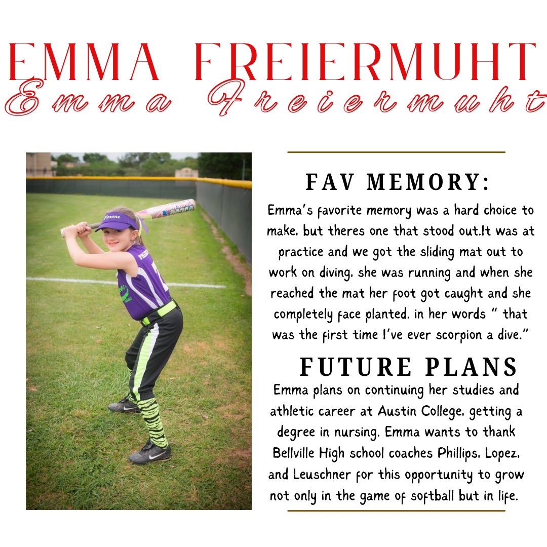 Senior Night for Fry!